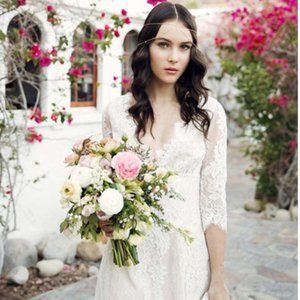 Claire Pettibone Patchouli Boho Lace Wedding Dress